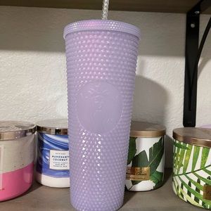 Lilac studded Starbucks Tumbler